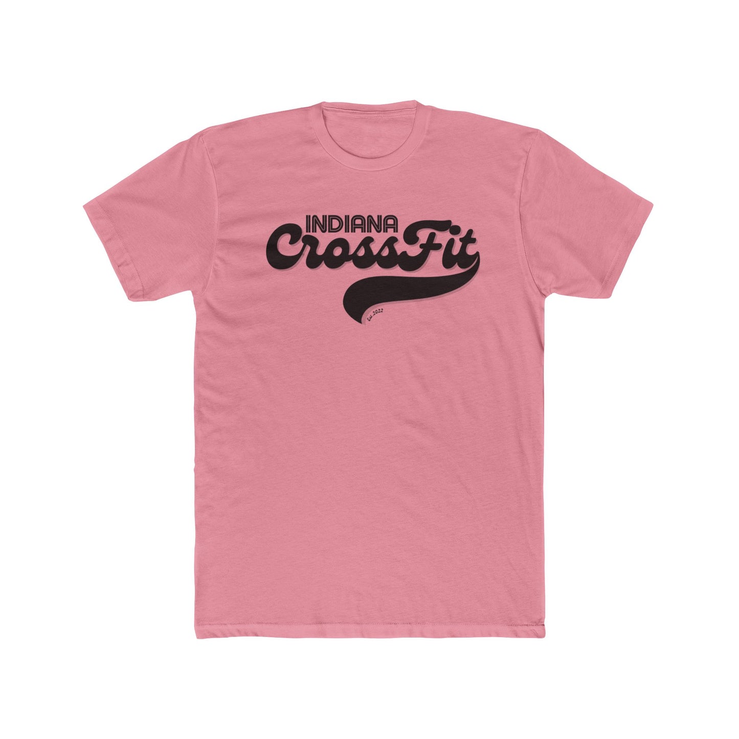 Indiana CrossFit Unisex Cotton Crew Tee - Perfect for Fitness Enthusiasts