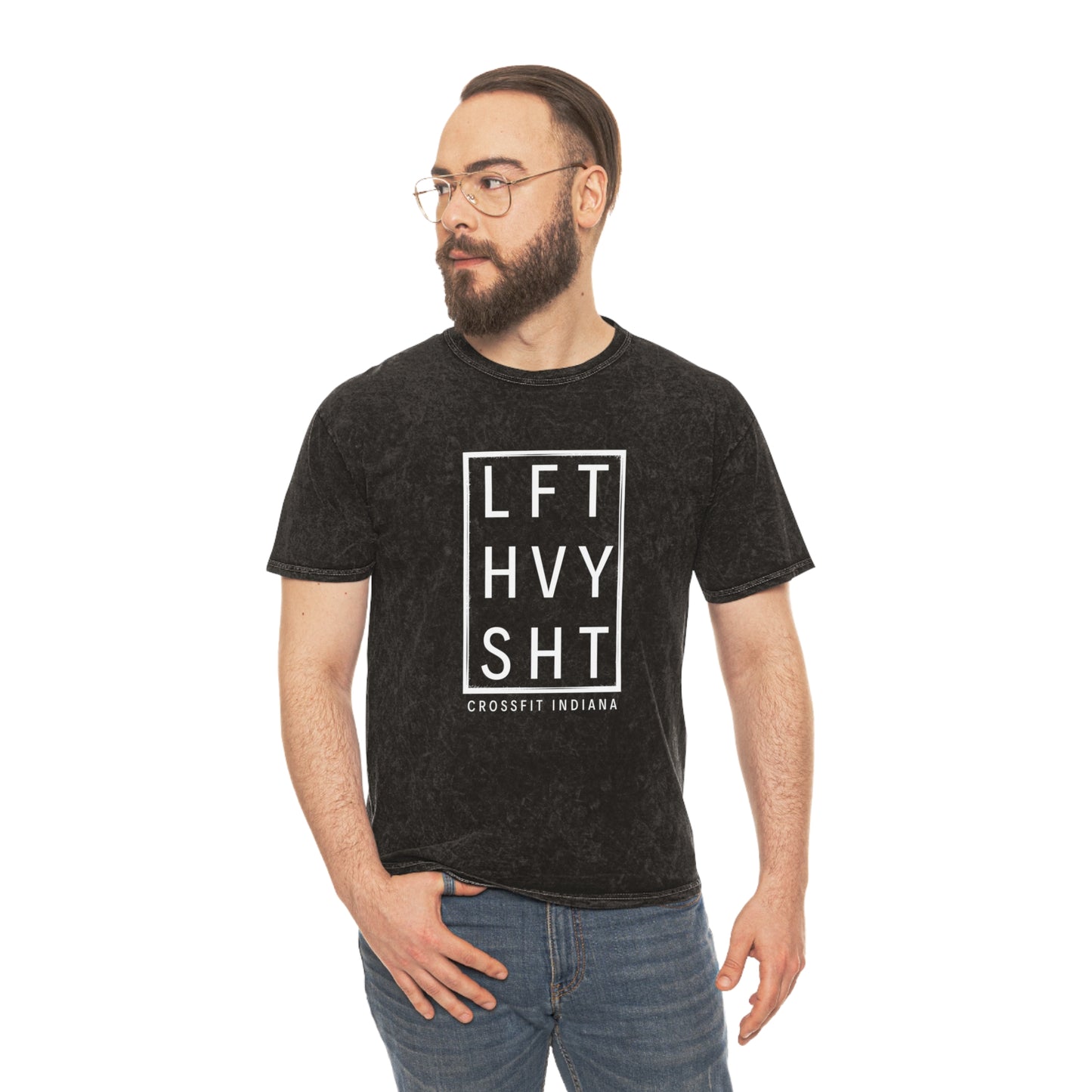 Lift Heavy Mineral Wash T-Shirt