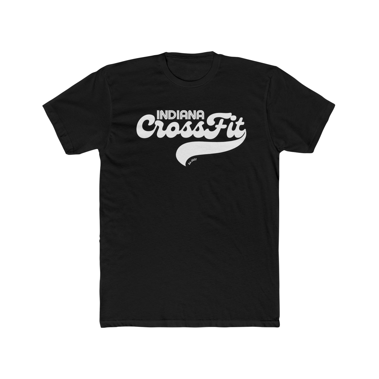 Indiana CrossFit Unisex Cotton Crew Tee - Perfect for Fitness Enthusiasts