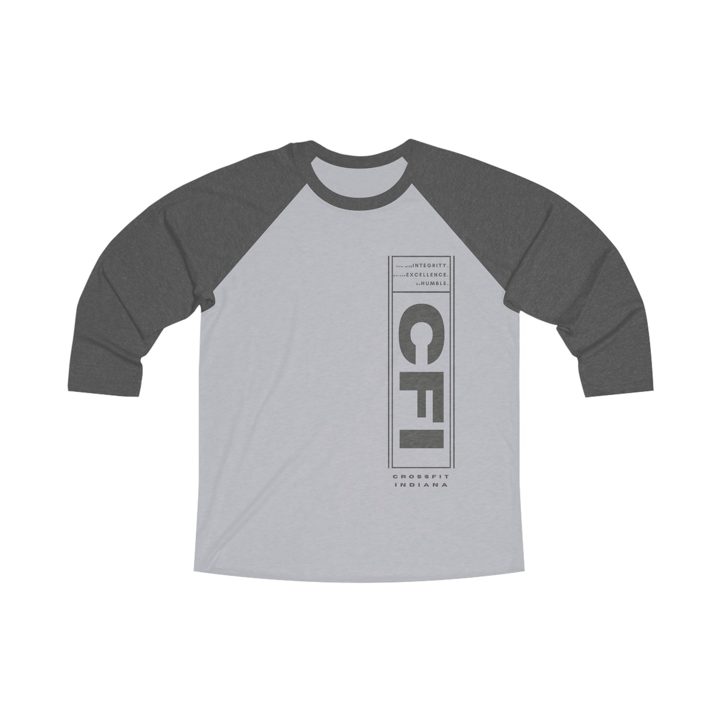 Unisex Tri-Blend 3\4 Raglan Tee