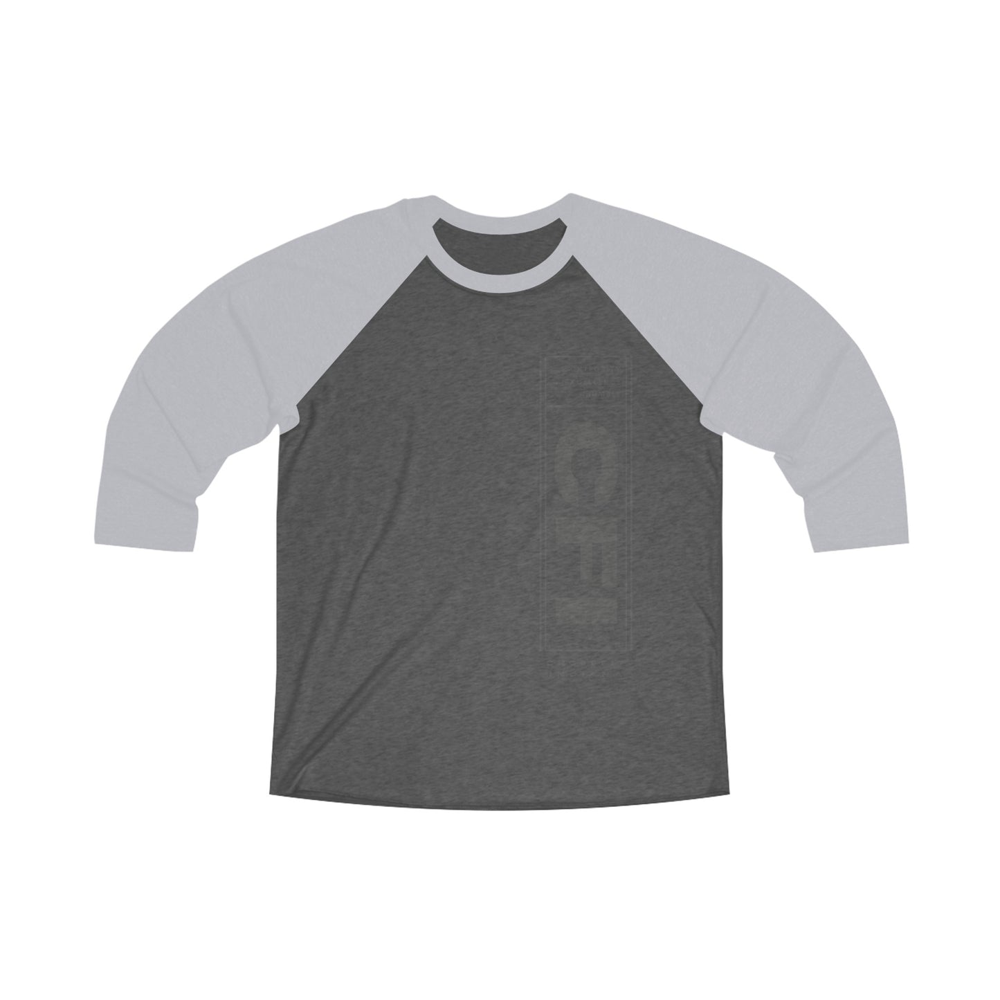Unisex Tri-Blend 3\4 Raglan Tee