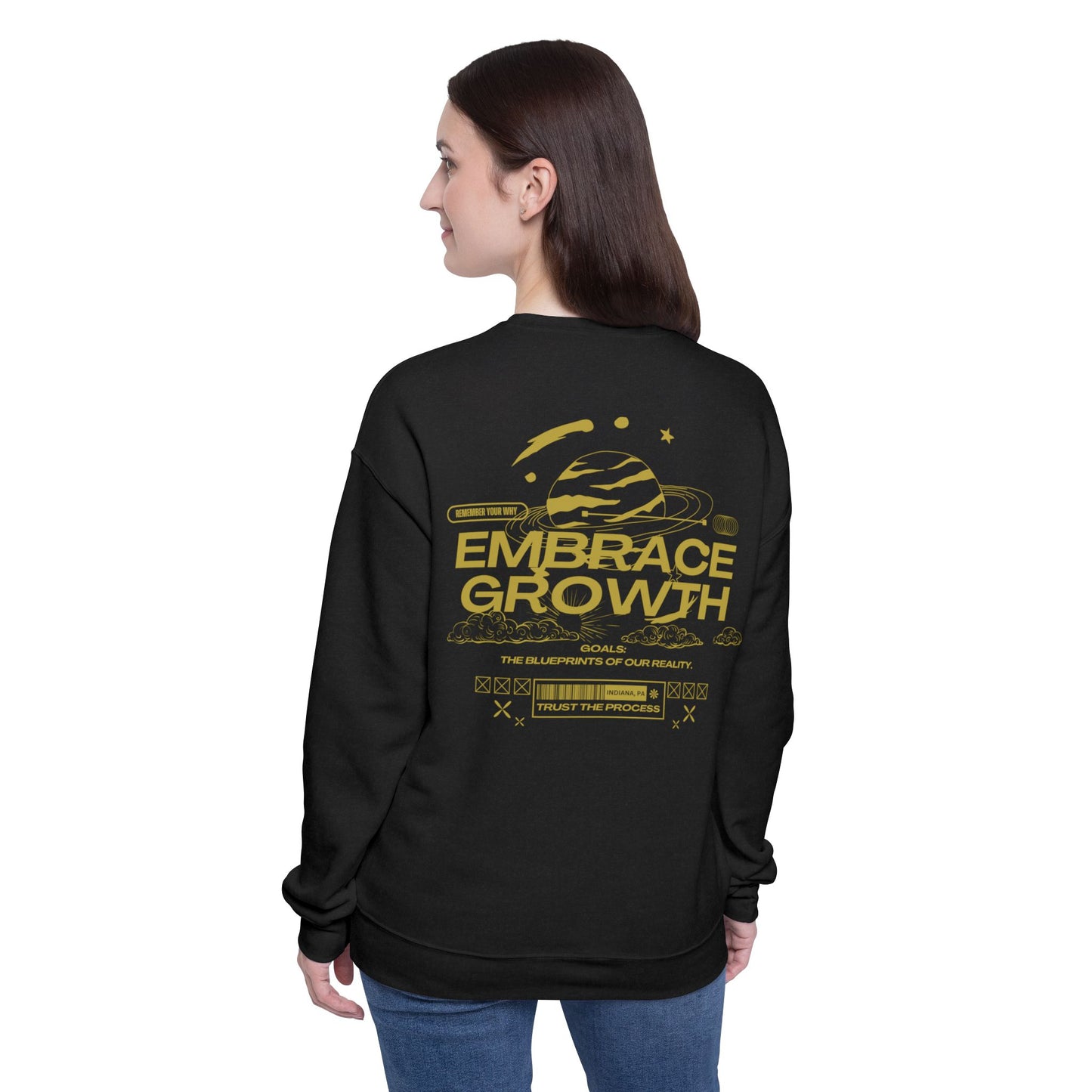 Embrace Growth Drop Shoulder Sweatshirt