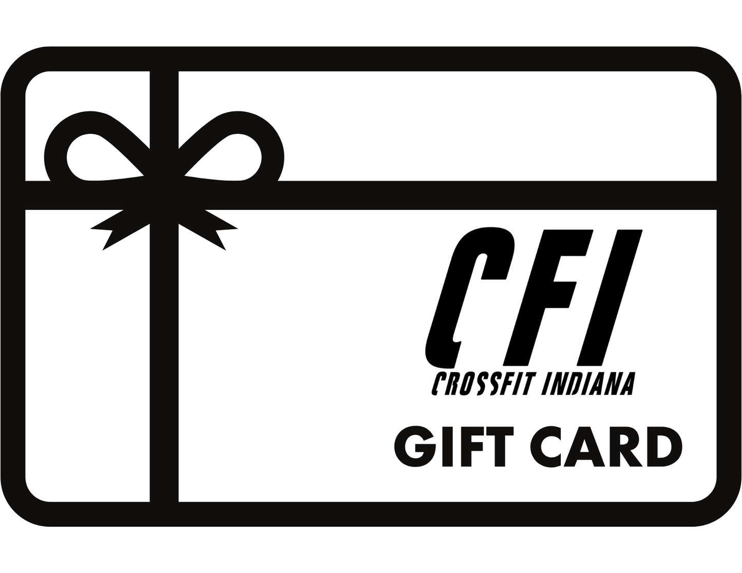 CrossFit Indiana Merch Gift Card