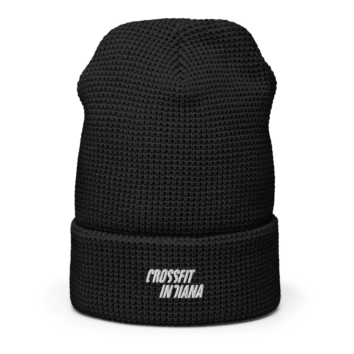 Embroidered Waffle beanie