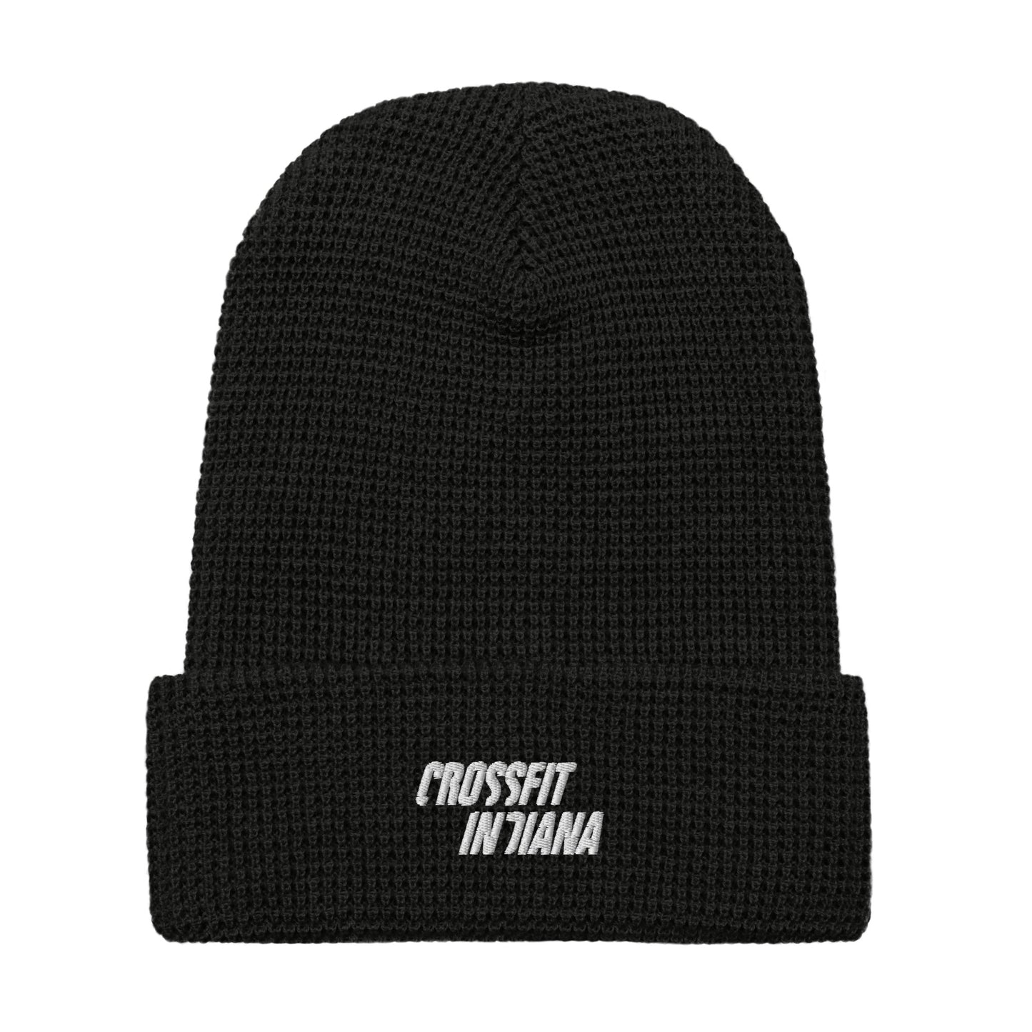 Embroidered Waffle beanie