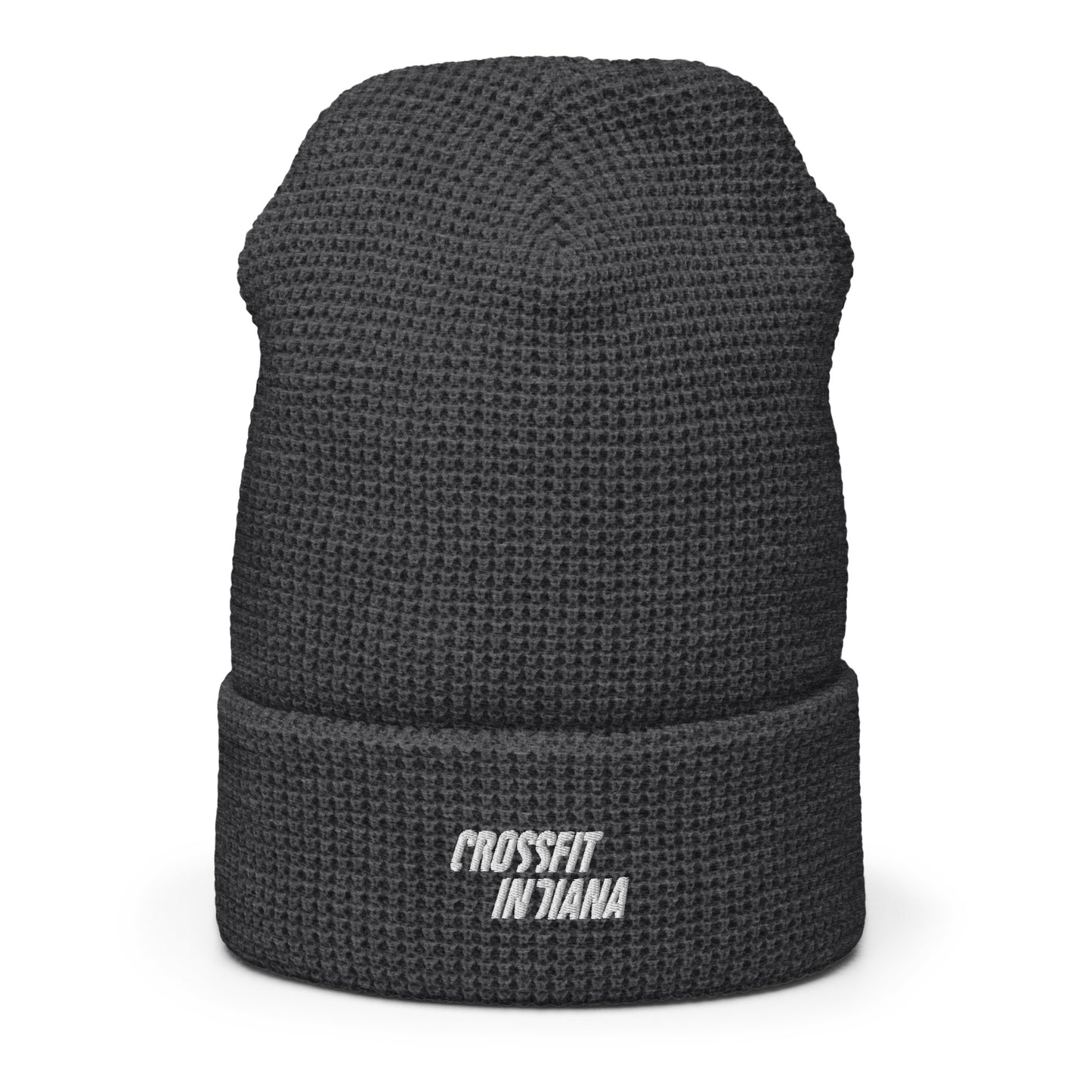 Embroidered Waffle beanie