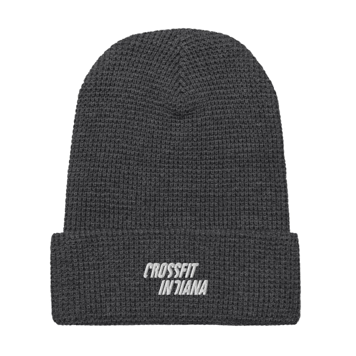 Embroidered Waffle beanie