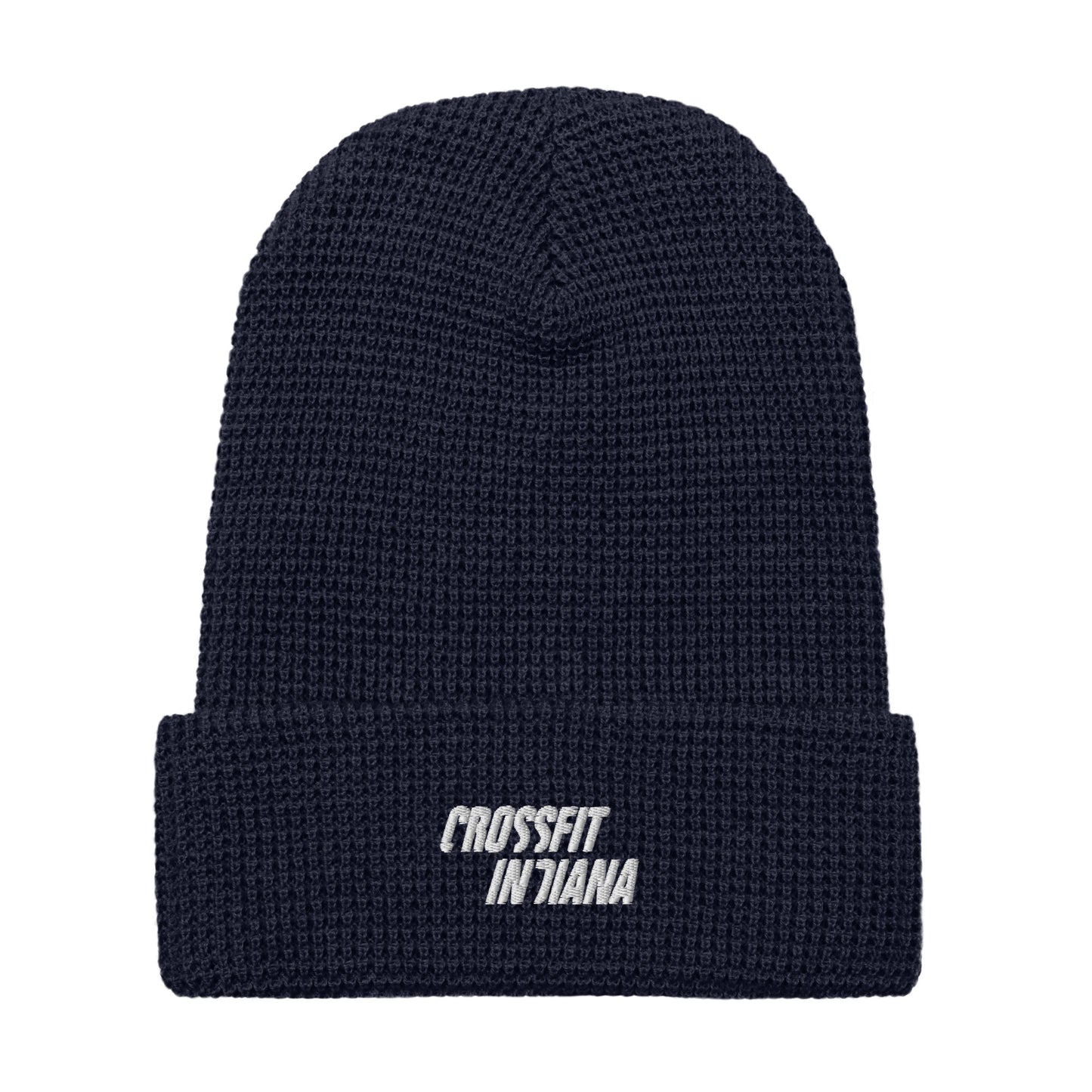 Embroidered Waffle beanie