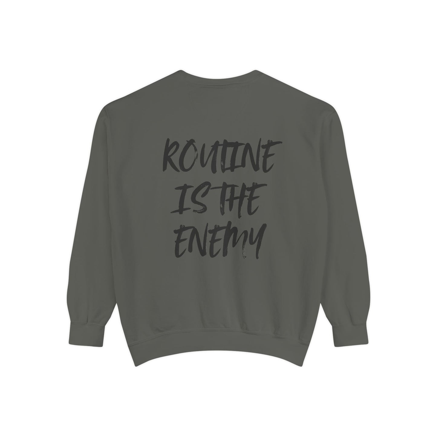 Routine Is The Enemy Unisex Sweatshirt