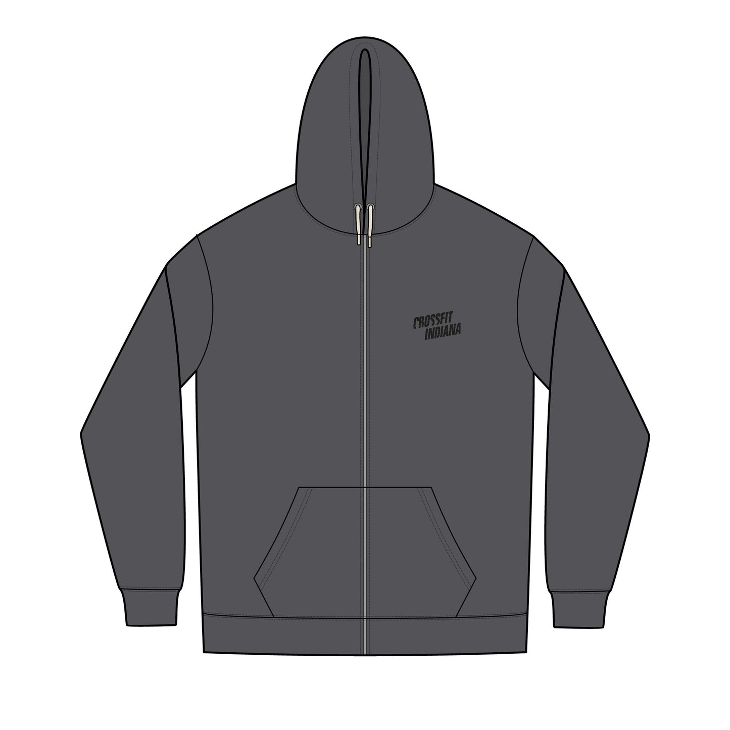 'Routine Is The Enemy' Men's Full-Zip Hoodie