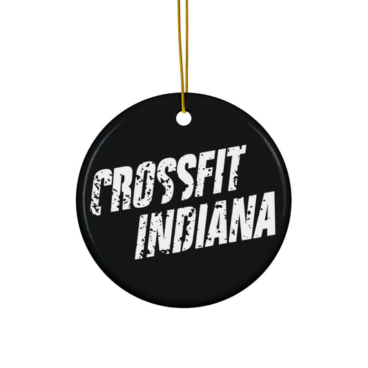 CrossFit Indiana Ceramic Ornament - Perfect for Fitness Enthusiasts