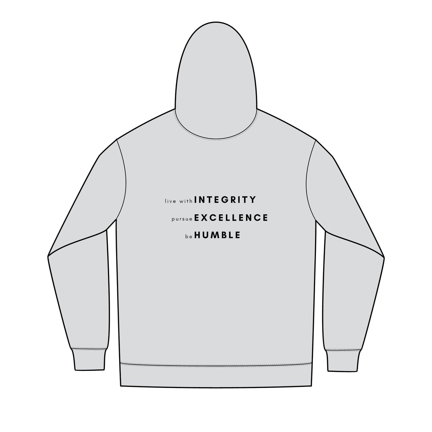 Copy of 'Routine Is The Enemy' Men's Full-Zip Hoodie