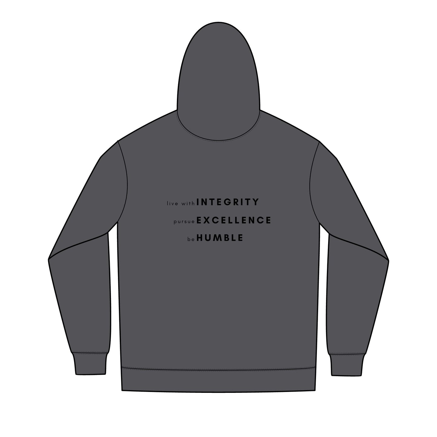 Copy of 'Routine Is The Enemy' Men's Full-Zip Hoodie
