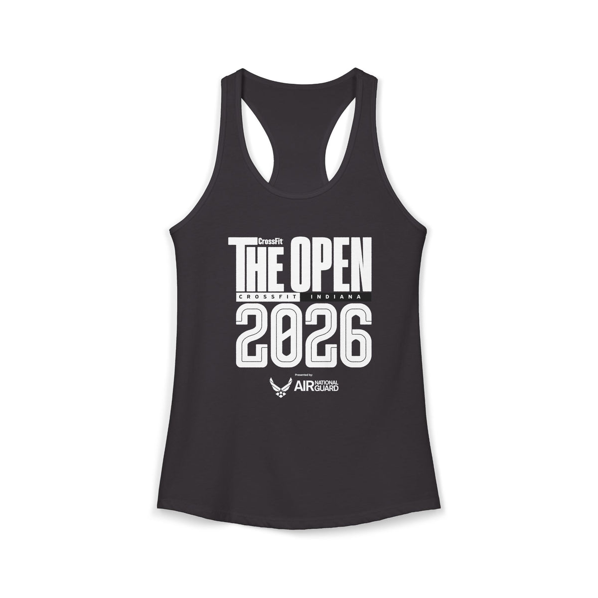 2026 Open Racerback Tank