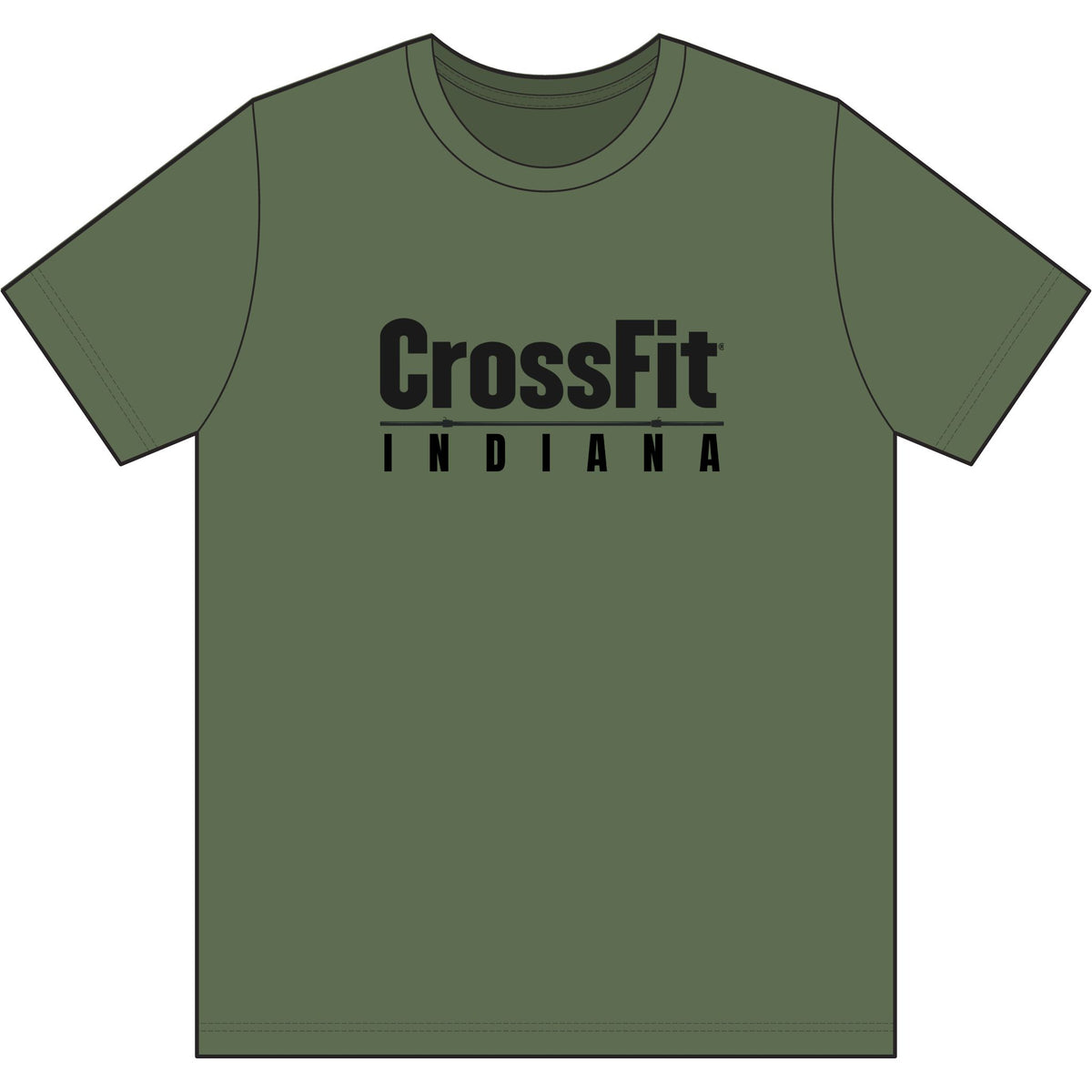 CrossFit Indiana Camo Tee