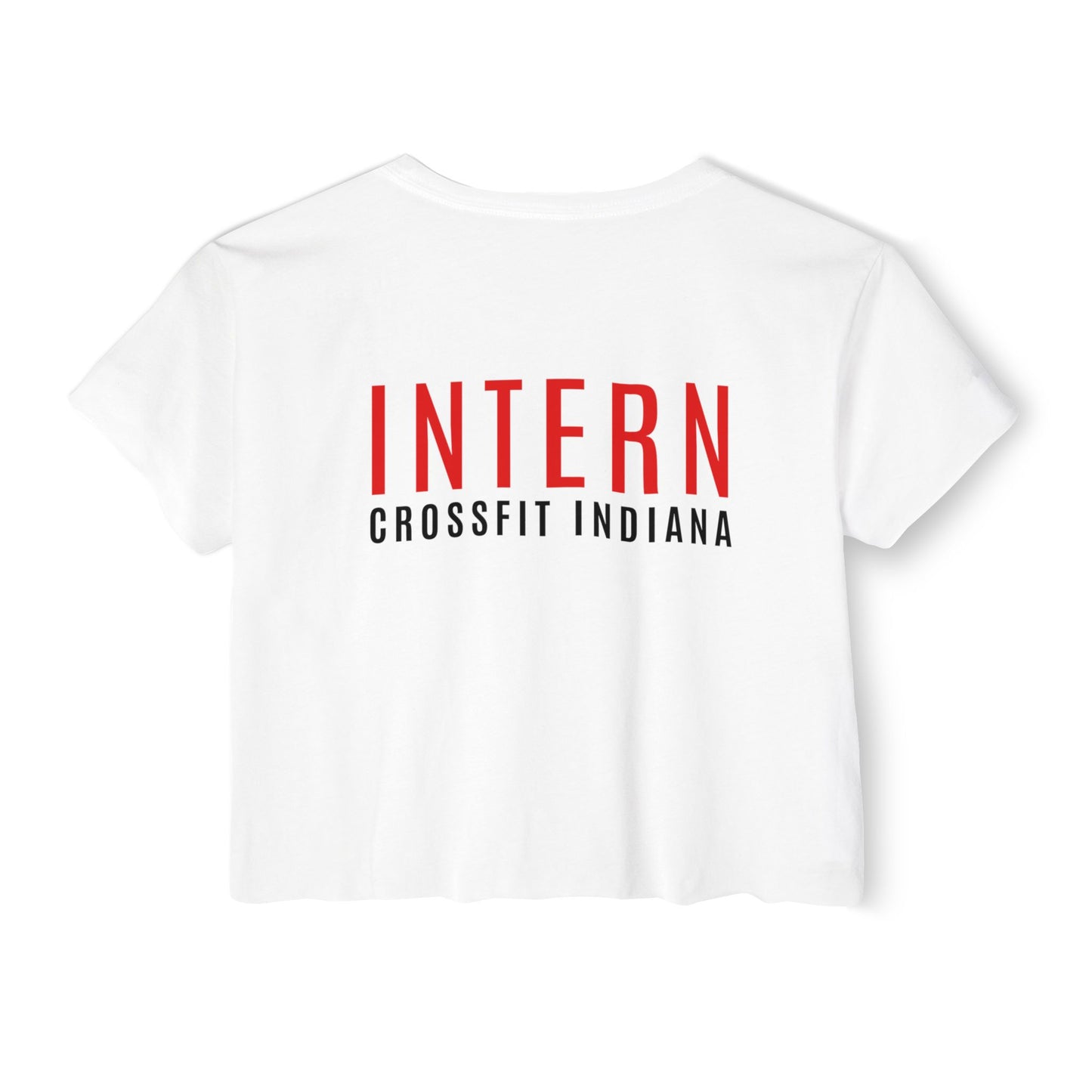 Intern Crop Top — CrossFit Indiana Festival Tee