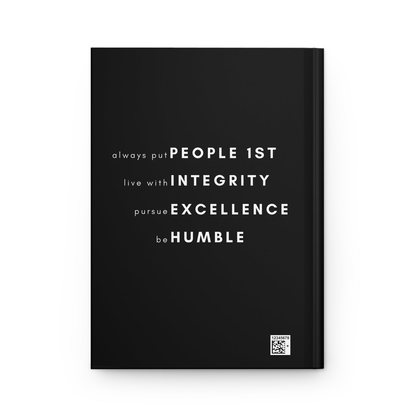 CrossFit Indiana Hardcover Journal — Workout Log & Gym Notebook