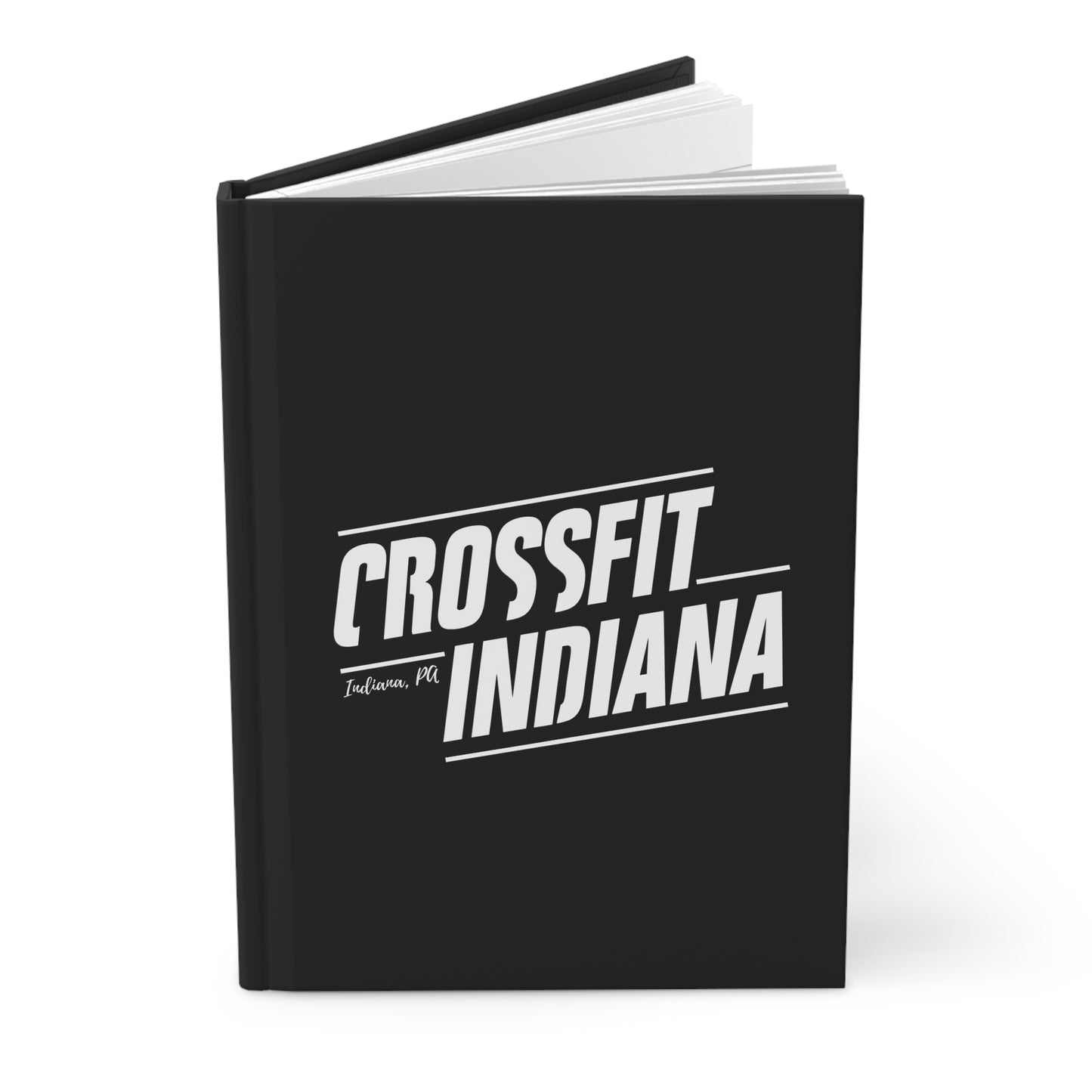 CrossFit Indiana Hardcover Journal — Workout Log & Gym Notebook