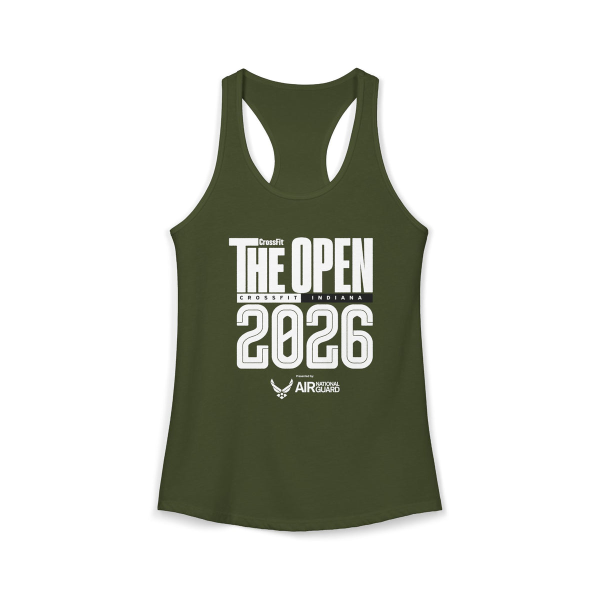 2026 Open Racerback Tank