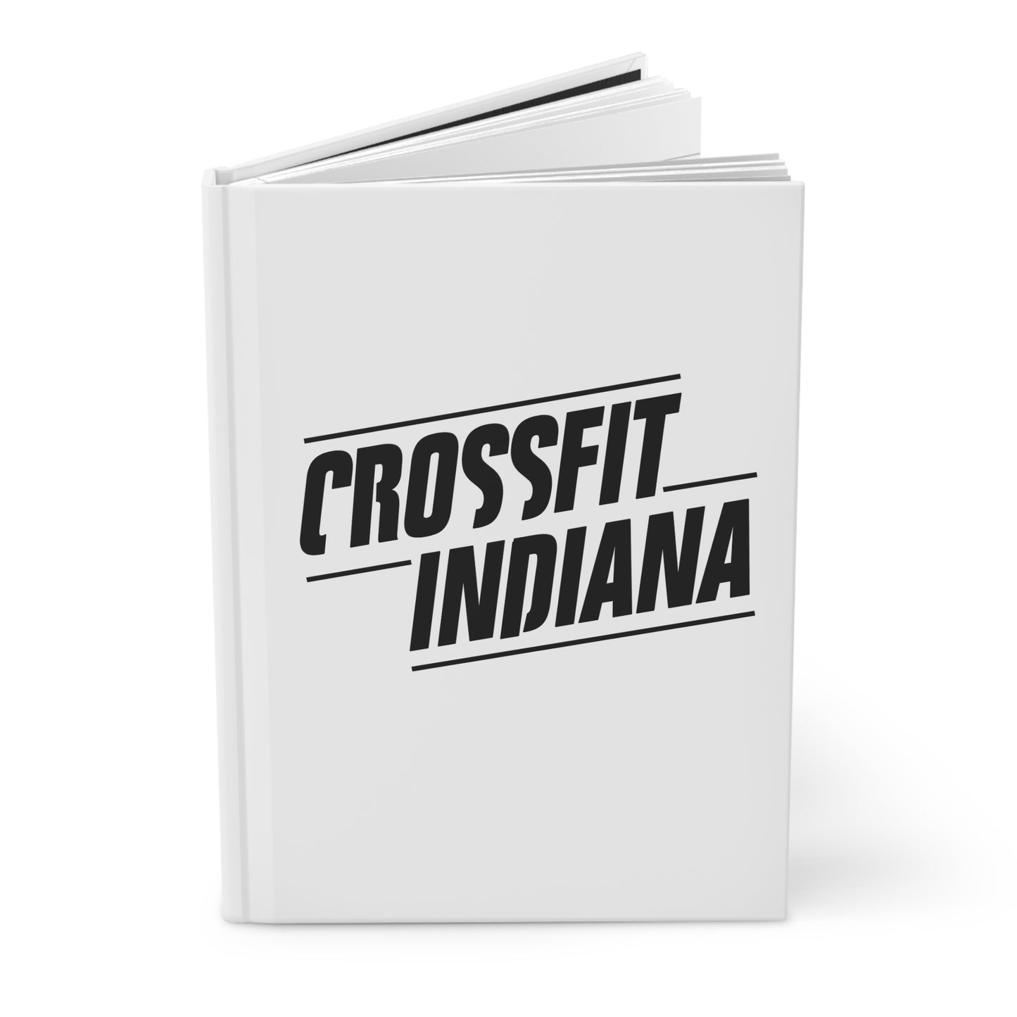 CrossFit Indiana Hardcover Journal — Workout Log & Gym Notebook