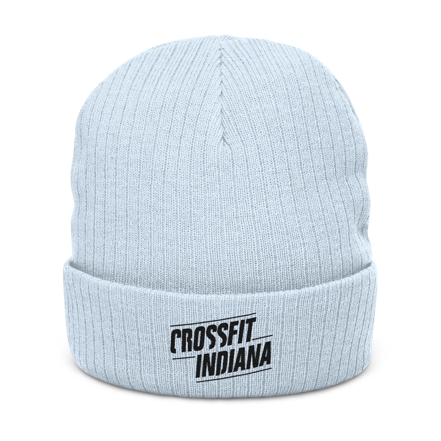 CrossFit Indiana Embroidered Ribbed Knit Beanie