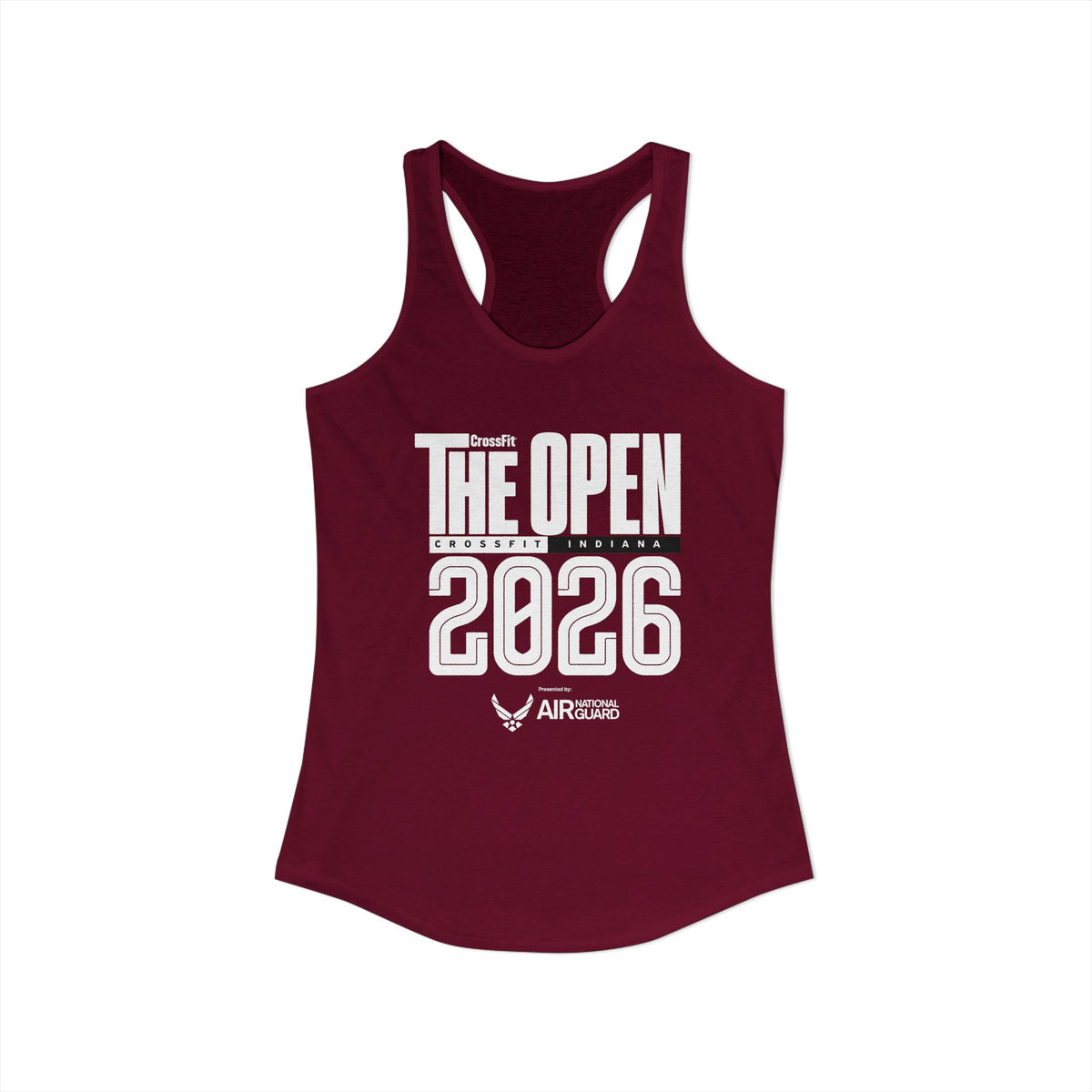 2026 Open Racerback Tank