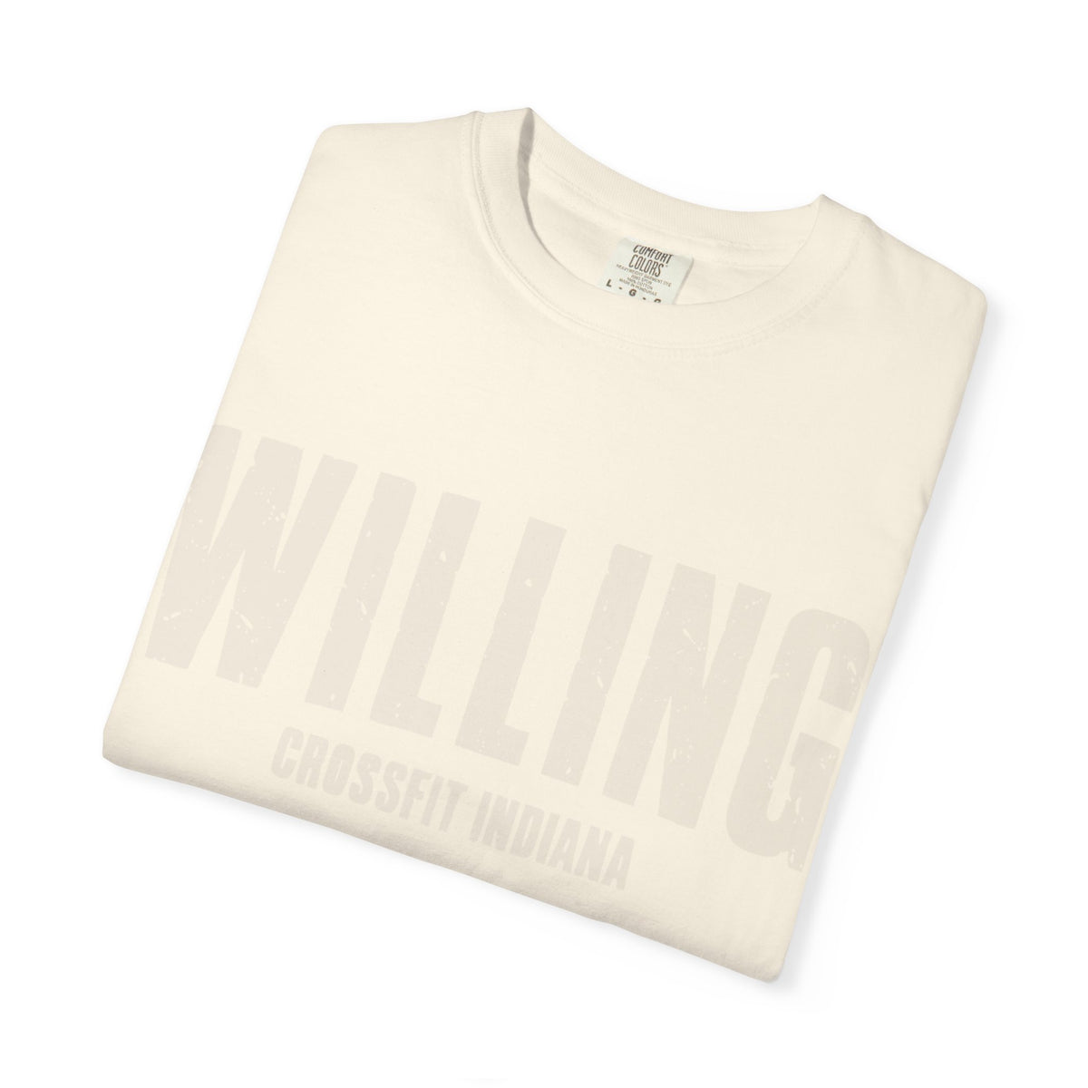 Willing To Work Faded Graphic T‑Shirt