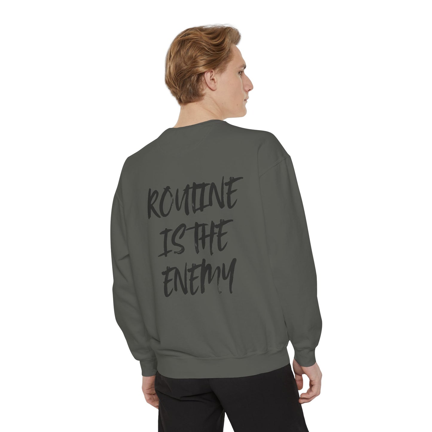 Routine Is The Enemy Unisex Sweatshirt