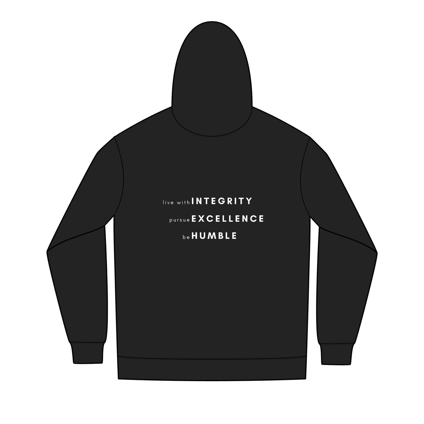 Copy of 'Routine Is The Enemy' Men's Full-Zip Hoodie