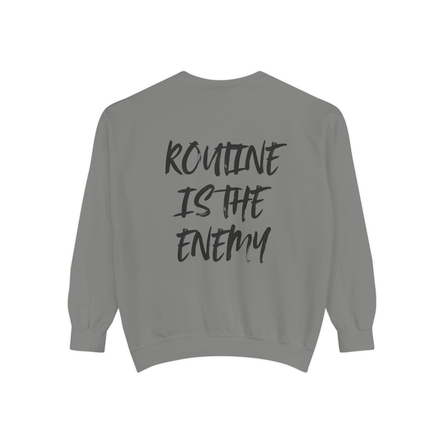 Routine Is The Enemy Unisex Sweatshirt