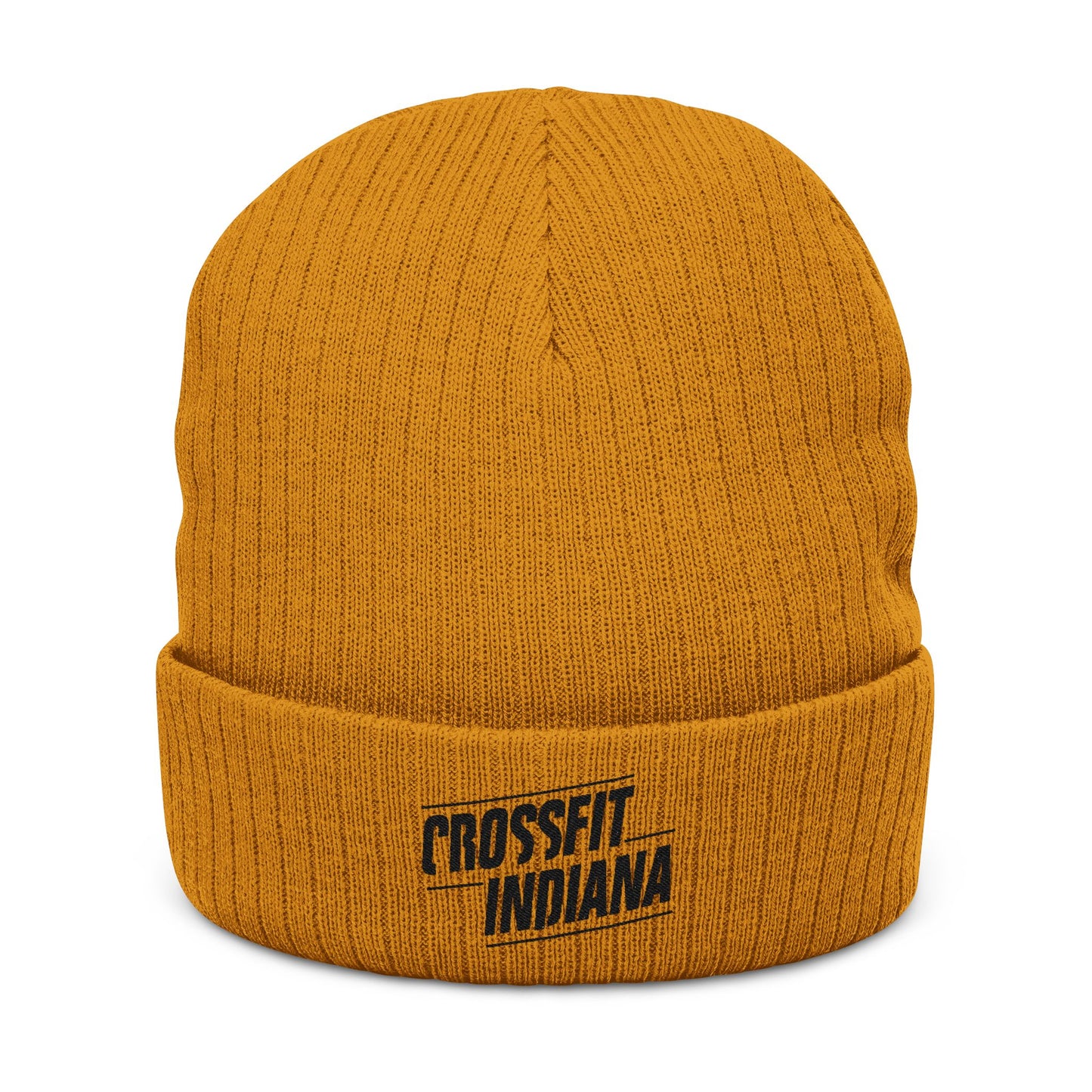 CrossFit Indiana Embroidered Ribbed Knit Beanie
