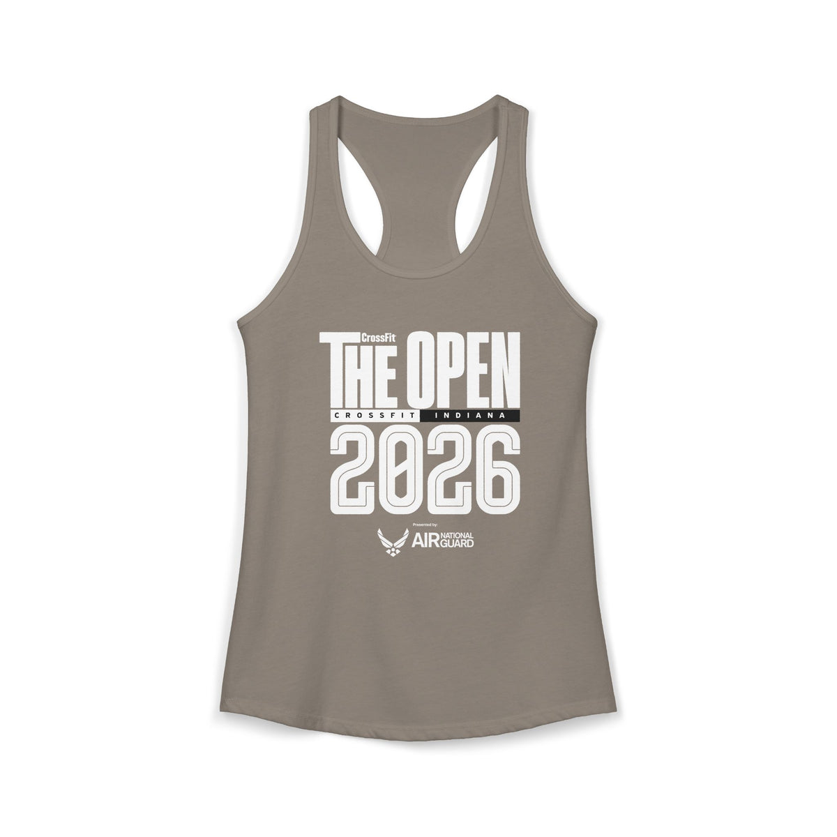 2026 Open Racerback Tank